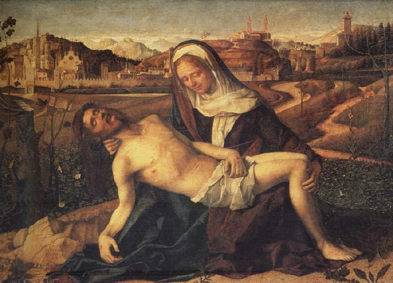 Gentile Bellini Pieta oil painting picture